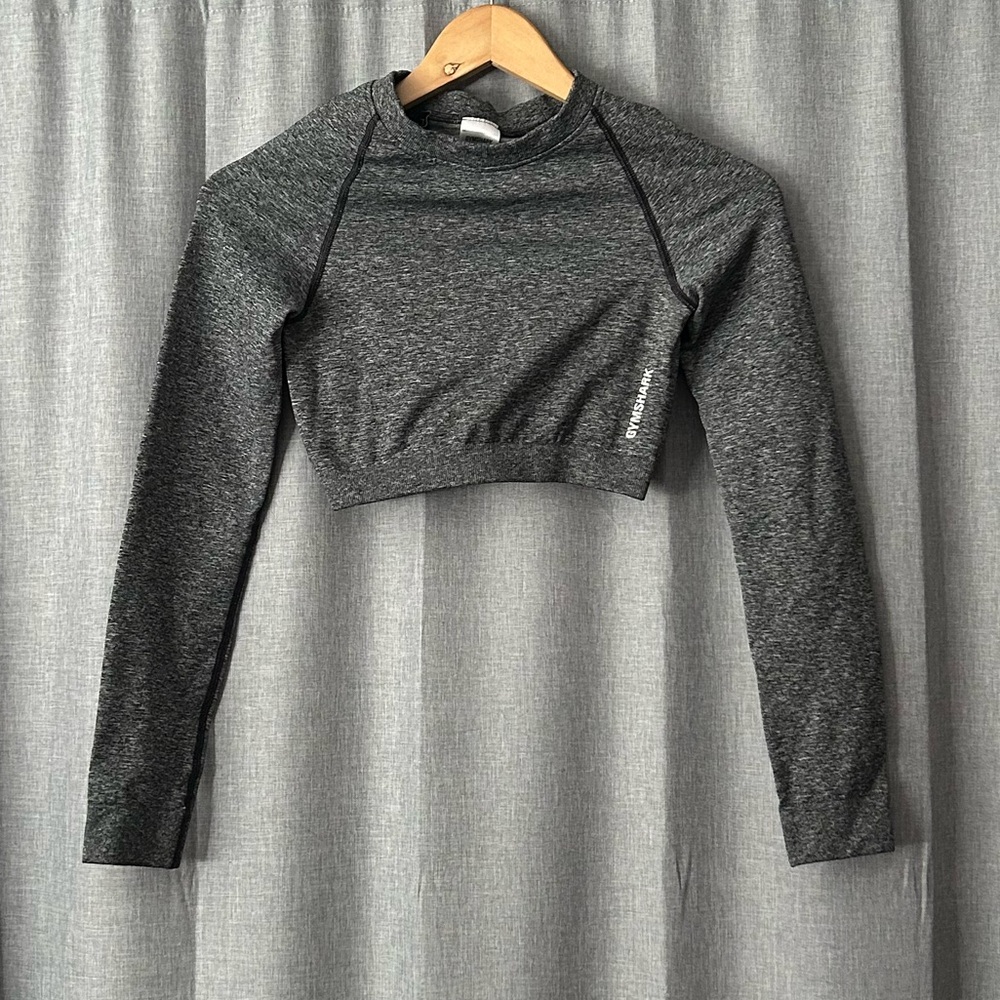 Gymshark Adapt Seamless Long Sleeve Crop Top